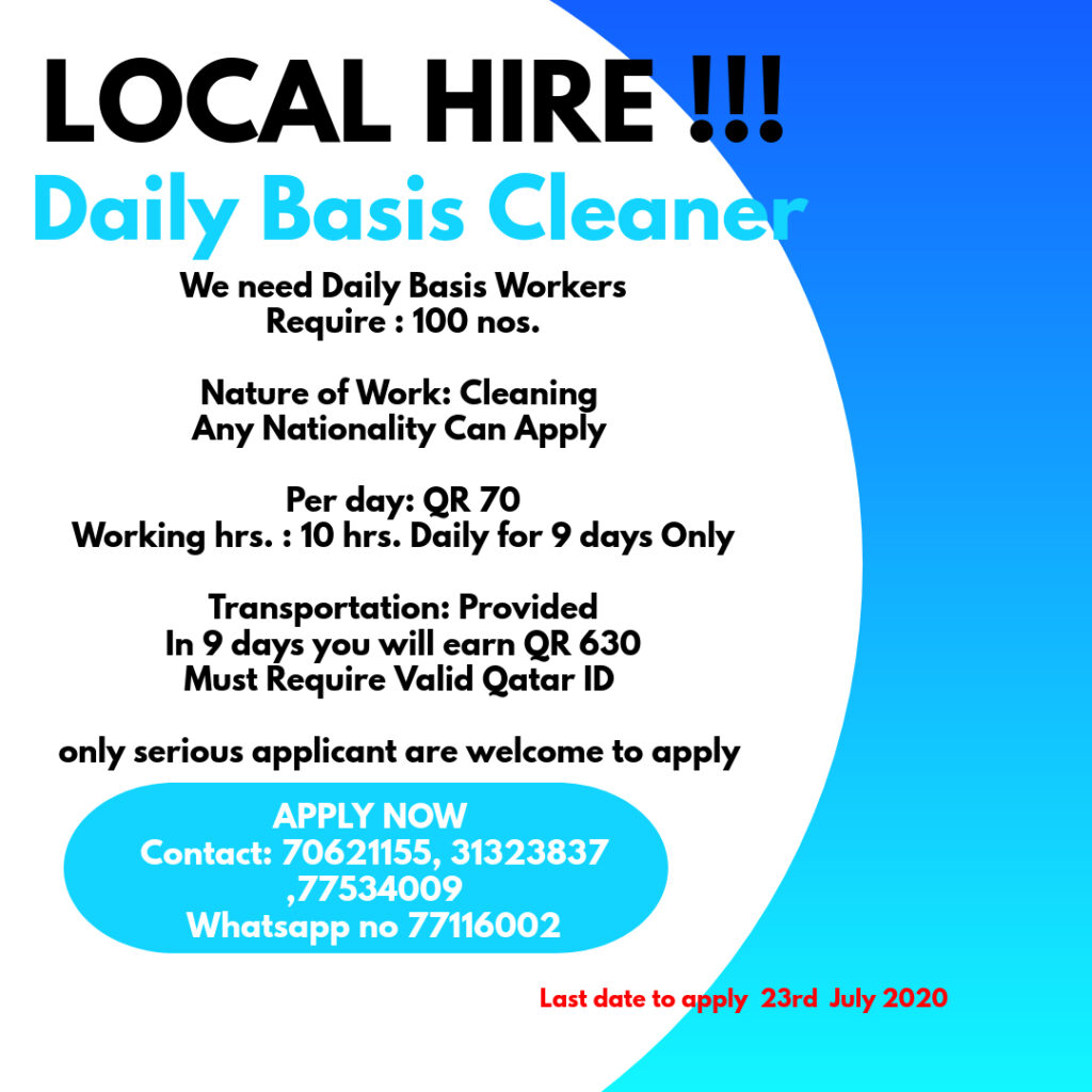 lOCAL HIRE FOR BASIS 